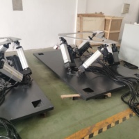 Plataforma de movimiento 6dof para simulador de vuelo, brazo robótico 6dof
