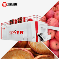 Appel Mesh Belt Droger Fruit Groente Droger Fruitdroogmachine Fruitdroger Gedroogd Fruit Machine Appel Mesh Belt Droogapparatuur