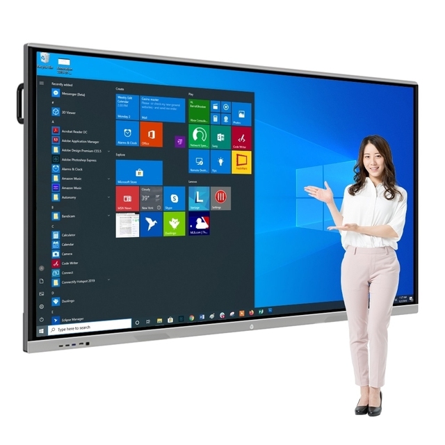 Interactive Smart Board 86 Inch Conference Room Screen 75 Inch Interactive Panel