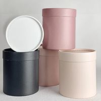 Wholesale Custom Design Printing Small Eco Friendly Round Paper Cardboard Box Tube Gift Flower Packaging Cylinder Paper Tube