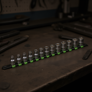 Jeu de douilles 626/S6, 10 pièces, métrique, entraînement 1/4 pouce, kit d'outils de réparation automobile - Product Image 3