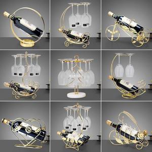 Creative European Light Luxury Style Iron <b>Wine</b> <b>Cabinet</b> Entrance Decoration <b>Wine</b> Holders Barware Home Furniture - Product Image 3