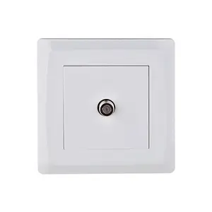 Universal Factory Price High Quality UK Standard Satellite TV Socket And Switches PC Panel 13A 250V Electric Power Outlet