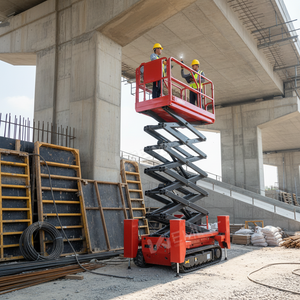 Plataformas Elevatórias Autonivelantes Tipo Esteira Certificadas CE e ISO EN280 para Terrenos Acidentados - Product Image 5