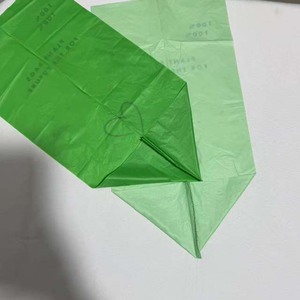 Tùy chỉnh in tinh bột ngô phân hủy sinh học Túi rác nhựa, thích hợp cho xử lý chất thải có khả năng in logo - Product Image 2