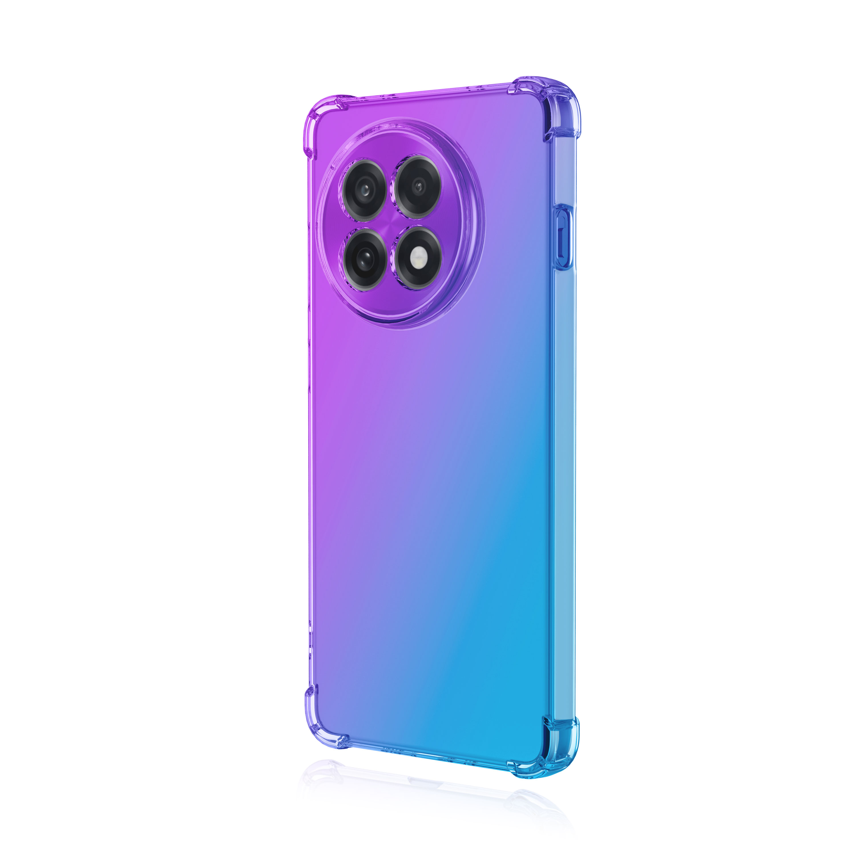 สีม่วง + น้ำเงิน