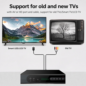 Dvb t2 स्थलीय डिजिटल डिकोडिफिडोर mpg4 पूर्ण HD 4K Dvb-t2 रिसीवर h.264 h.265 DVB-T2 सेट-टॉप बॉक्स - Product Image 3