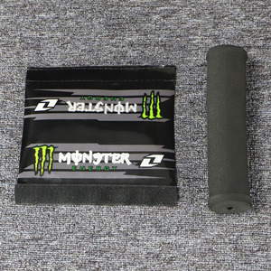 Personnalisé 7/8 ''moto dirt bike traverse 200mm 7.9'' <span class=keywords><strong>guidon</strong></span> protecteur mousse coton PVC moto pad pour <span class=keywords><strong>ProTaper</strong></span> - Product Image 4