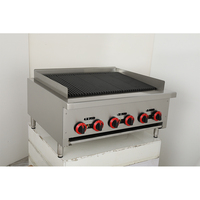 JABS Charboiler commercial de table de haute qualité Propane Radiant Chargroiler Grill Gas Primer Grill Charcoal Gril