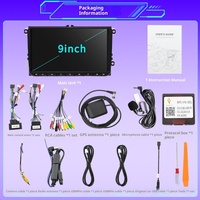 Applicable à l'exportation, 7/8/9 pouces pour voiture universelle, navigation GPS Android, Carplay, vidéo de voiture, modèle XTVW91, un an