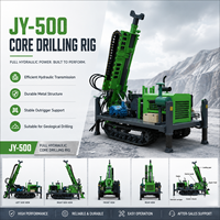 Foreuse rotative entièrement hydraulique Feiyang à grande vitesse, motorisée par un moteur diesel, sur chenilles mobiles, avec pompe de boîte de vitesses, profondeur 500m