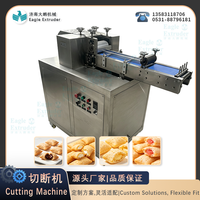 Machine de découpe rotative à vitesse élevée et à longueur fixe pour snacks soufflés / friandises pour animaux de compagnie