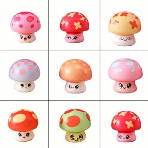 PU Foam Mushroom Shaped Slow Rising Relaxing Stress Ball Squeeze Promotional Toys for Kids <b>Boys</b> and Girls - Product Image 2