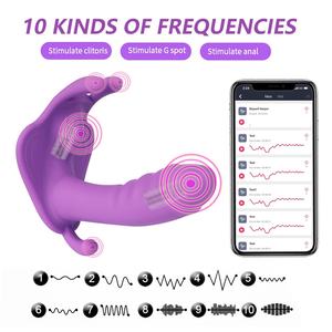 Vibrador para Adultos Multifrecuencia con Control Remoto Inalámbrico, Diseño de Mariposa Saltando sobre un Huevo, para Mujeres, Gran Venta - Product Image 2