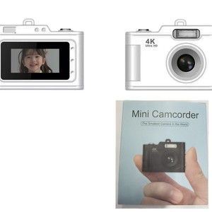 Cámara Digital Retro CCD 4K con Filtros de <span class=keywords><strong>Video</strong></span>, Portátil, del Tamaño de un Pulgar, Ideal para Viajes, <span class=keywords><strong>Mini</strong></span> Cámara Digital para Estudiantes - Product Image 5