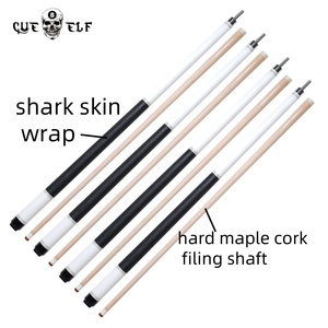 CUEELF queue de <span class=keywords><strong>billard</strong></span> haute technologie en cuir véritable chaîne érable liège arbre de classement 12.8mm pointe taille broche radiale - Product Image 2