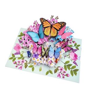 Tarjeta de felicitación para el Día del Maestro, tarjeta estéreo 3D con diseño de mariposa de fantasía, festival de Tanabata, cumpleaños, bendición, Acción de Gracias, regalo creativo - Product Image 5