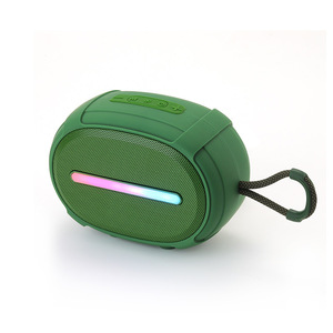 נייד חיצוני עבור רמקול עמיד למים 5.3 RGB תמיכה בכרטיס זיכרון USB 1200-2000mAh סוללה בגודל קטן מחשב רדיו FM - Product Image 5