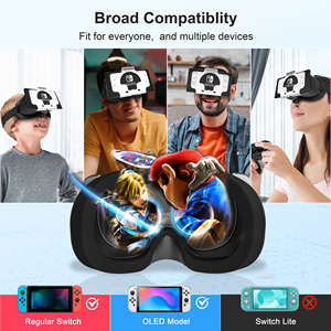 Devaso Startrc Trò Chơi Có Thể Điều Chỉnh VR Tai Nghe Cho Nintendo Chuyển Đổi/Chuyển Đổi Giao Diện Điều Khiển Ống Kính HD Kính Phụ Kiện Chơi Game - Product Image 3