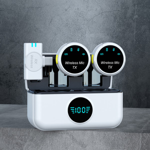<span class=keywords><strong>Mini</strong></span> Q81 Micrófono Inalámbrico Digital Inteligente con Reducción de Ruido 2.4G, Micrófono de Solapa Tipo C - Product Image 6