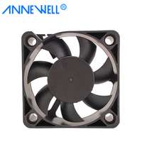 Ventilateur axial de refroidissement à roulement à billes électrique à faible bruit et à grande vitesse, petit, 12 V CC, avec CE RoHs OEM pour les PC et ordinateurs de jeu haut de gamme