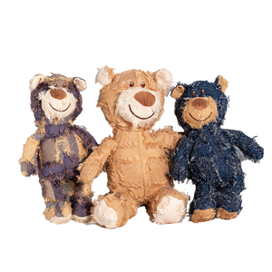 Jouet pour animaux de compagnie en coton et latex écologique, design réaliste de chien panda mignon, jouet à mâcher résistant aux morsures pour chiens - Product Image 6