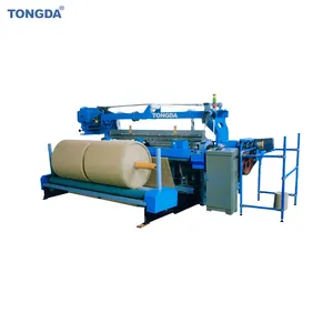 TONGDA TD789, изготовление мешков из джутовой ткани, ткацкий станок