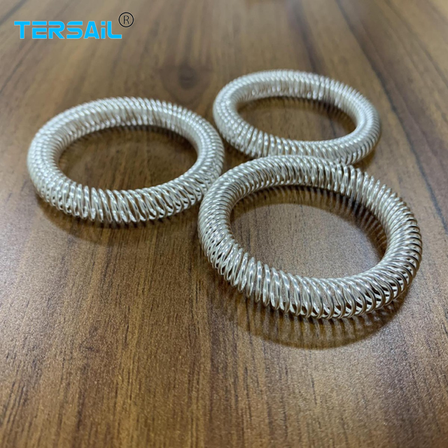 Gold Plated and Silver Plated Canted Coil Spring Contact Finger for High Current EV Battery Connectors OEM