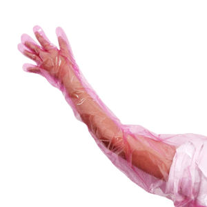 Farrier – gants d'outils d'indentation artificielle jetables à bras <span class=keywords><strong>complet</strong></span> pour animaux de compagnie - Product Image 1