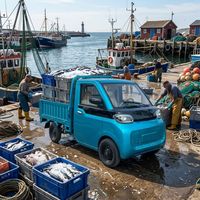 Véhicule utilitaire électrique 60V 72V, véhicule utilitaire agricole à quatre roues, véhicule utilitaire tout-terrain électrique pour usage agricole