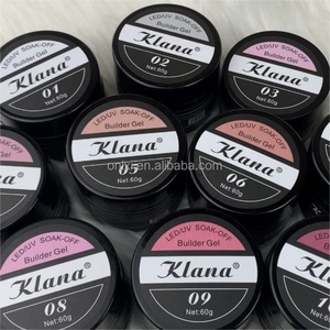 เจลต่อเล็บ KLANA Hot Sale 3-in-1 ขนาด 60 กรัม แบบกระปุกใหญ่ เจลต่อเล็บสำหรับปั้นแต่งทรงและเสริมความแข็งแรง รับผลิตแบบ OEM ODM - Product Image 5