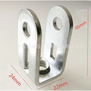 Plaque de fixation en fer en U Junyuewei avec trous, support d'étagère d'angle plat, plaque de fixation d'angle droit - Product Image 3
