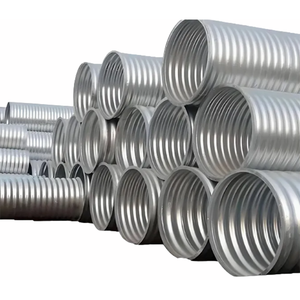 Tuyau ondulé de grand diamètre et tuyau de drainage de grand diamètre pour le contrôle des eaux pluviales et les systèmes de drainage agricole - Product Image 1