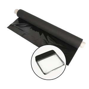 Pellicola per Etichette Nera PEVA Ecologica Personalizzata OEM Rotolo di Pellicola per Etichette Spessore 0,05-0,15mm Stampa Serigrafica Digitale <span class=keywords><strong>200m</strong></span> - Product Image 1