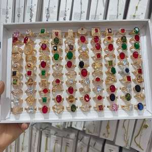 Anillos de Acero Inoxidable al por Mayor para Mujer, Chapados en Oro Rosa Clásico 2026, con Zirconia en Forma de Corazón, en Caja - Product Image 1