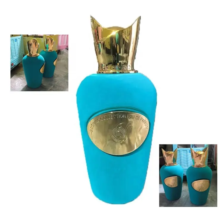 Professional Custom Service for Giant Cosmetic Bottle Factice Fiberglass Perfume Sculpture