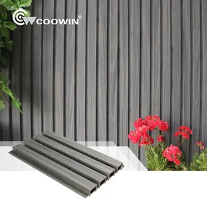 Coowin impermeabile e resistente all'umidità edificio pubblico wpc esterno oem prezzo ragionevole rivestimento della parete esterna