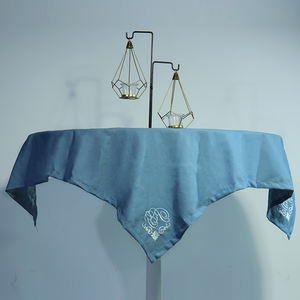 Mantel de Lino Moderno para Eventos de Boda en Casa, Tejido Desechable, Resistente al Aceite y al Agua, Cubierta Personalizable para un Aspecto Pulido - Product Image 2