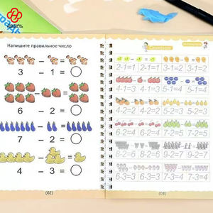 Livre pour enfants le plus vendu, cahier de calligraphie multilingue pour formation au contrôle du stylo pour enfants avec rainures - Product Image 6