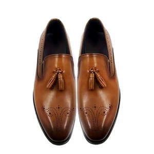 Dreamy Stark High Quality Italy Executive Buckle Slip-on Cow Leather <b>Dress</b> Shoes Oxford for <b>Men</b> Leisure Oxford Loafers - Product Image 2