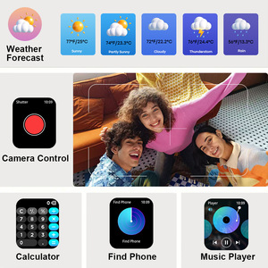 Đồng hồ thông minh Z169 1.83 inch, đo nhịp tim, đo oxy máu, theo dõi sức khỏe, chống nước, thời trang, đa năng, thể thao dành cho nam và nữ - Product Image 5