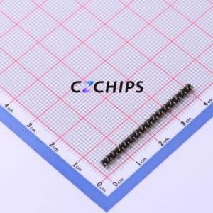 X1311WVS-31J-C18D42R1 Pin Header SMD,P=1.27mm Connector ( Pin Structure: 1x31P )( Pitch: 1.27mm )( Row Spacing: 1.27mm ) - Product Image 2