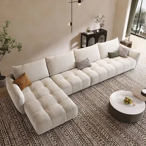 Design moderno Tecido sofá conjunto luxo minimalista Modular Sofá sala sofá conjunto