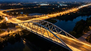 Puente de Acero Prefabricado con Estructura de Acero <span class=keywords><strong>para</strong></span> Carga Pesada, Puente Túnel <span class=keywords><strong>para</strong></span> <span class=keywords><strong>Carreteras</strong></span>, Personalizado OEM, Certificado CE, Vida Útil de 25-50 Años - Product Image 2