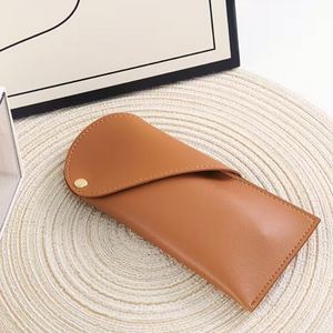 Hr Pink Pu Leather Eyeglasses Travel Portable <b>Case</b> Elegant Reading <b>Glasses</b> Storage Bag <b>for</b> Women Men Gifts - Product Image 5