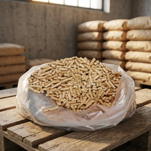 High Quality 6mm Diameter 6-8mm Length Wood Pellets for Heating System Din+ Wood Pellets Stick Shape 6400J Calory 1% Moisture - Product Image 3