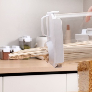 Luxury <b>Square</b> Kitchen Grain Storage Container Set New Portable Rotary Injection Fresh Rice Noodle Box Food Storage Can Elegant - Product Image 3