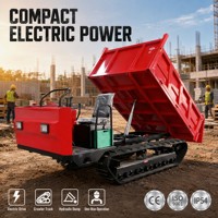 Exportateur de mini-dumpers sur chenilles diesel compacts de 1, 2 et 3 tonnes pour les marchés de Singapour, d'Inde et du Pakistan