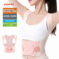 Ceinture Correctrice de Posture Invisible et Confortable pour le Personnel de Bureau, Légère et Réglable, pour Prévenir la Cyphose