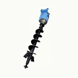 Máquina perforadora de apilamiento de excavadora de alta calidad, excavadora de pila helicoidal, barrena de perforación de tierra con brocas de aleación - Product Image 3